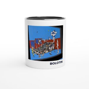 Art Mug, Ceramic Mug, Original Artwork on a Mug