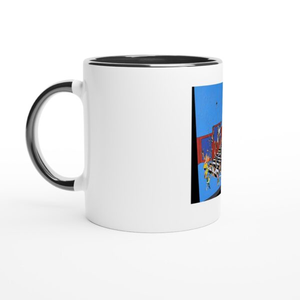 Art Mug, Ceramic Mug, Original Artwork on a Mug