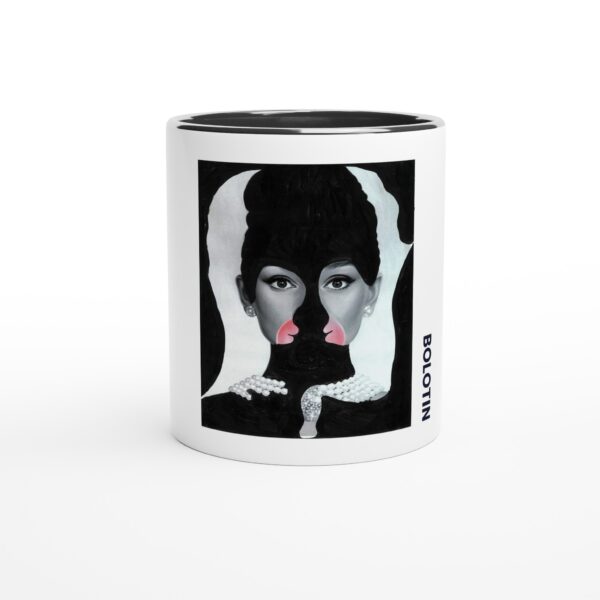 Audrey Hepburn Mug, Ceramic Mug, Original Artwork on a Mug
