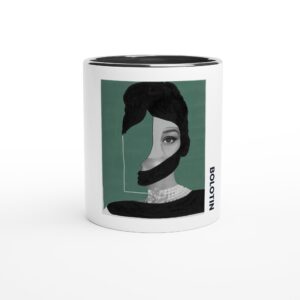 Audrey Hepburn Mug, Ceramic Mug, Original Artwork on a Mug