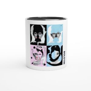 Audrey Hepburn Mug, Ceramic Mug, Original Artwork on a Mug