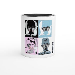 Audrey Hepburn Mug, Ceramic Mug, Original Artwork on a Mug