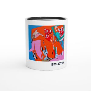 Art Mug, Ceramic Mug, Original Artwork on a Mug