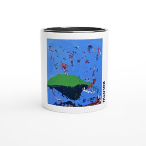 Art Mug, Ceramic Mug, Original Artwork on a Mug