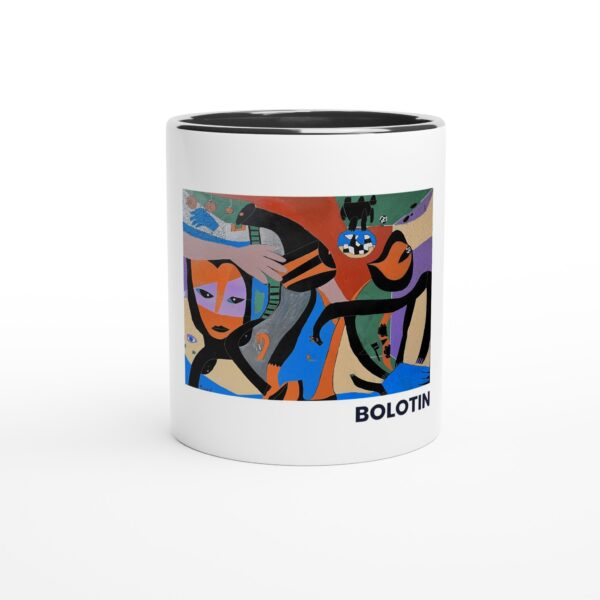 Art Mug, Ceramic Mug, Original Artwork on a Mug
