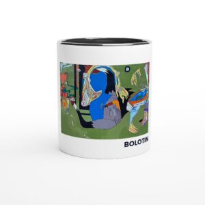 Art Mug, Ceramic Mug, Original Artwork on a Mug