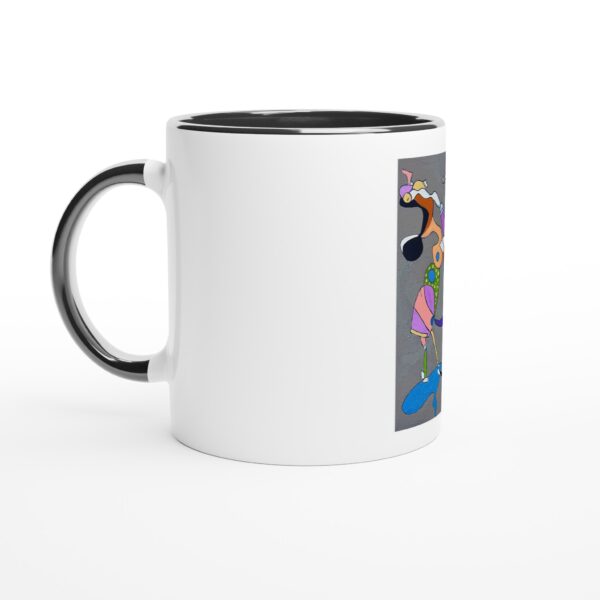 Art Mug, Ceramic Mug, Original Artwork on a Mug