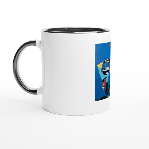 Art Mug, Ceramic Mug, Original Artwork on a Mug