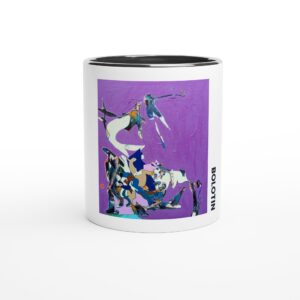 Art Mug, Ceramic Mug, Original Artwork on a Mug