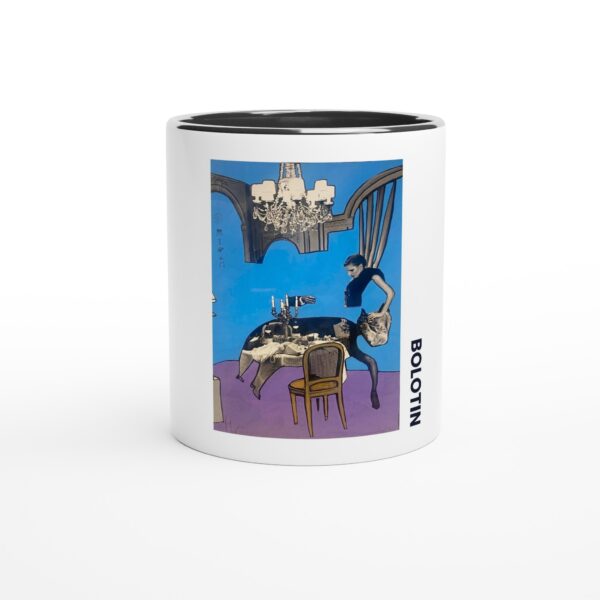 Art Mug, Ceramic Mug, Original Artwork on a Mug