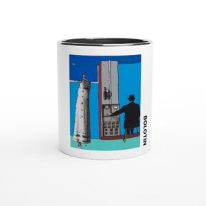 Art Mug, Ceramic Mug, Original Artwork on a Mug