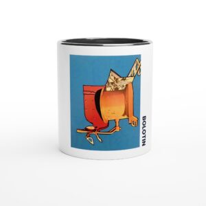 Art Mug, Ceramic Mug, Original Artwork on a Mug