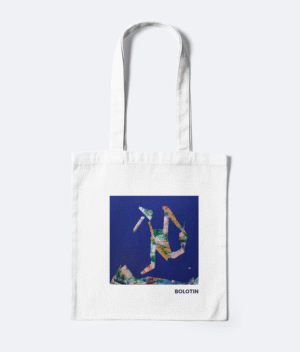 Art Tote Bag, Original Artwork on a Tote Bag