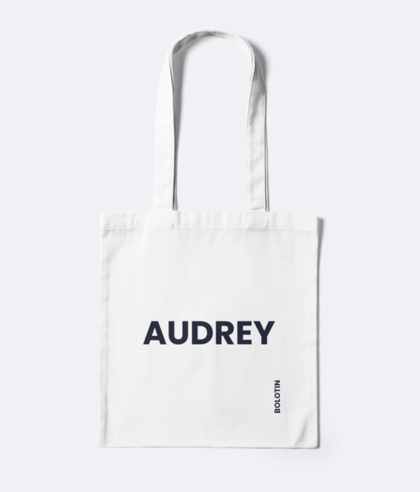 Audrey Hepburn Tote Bag, Original Artwork on a Tote Bag