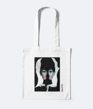 Audrey Hepburn Tote Bag, Original Artwork on a Tote Bag