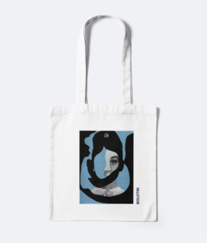 Audrey Hepburn Tote Bag, Original Artwork on a Tote Bag