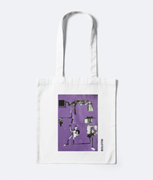 Art Tote Bag, Original Artwork on a Tote Bag