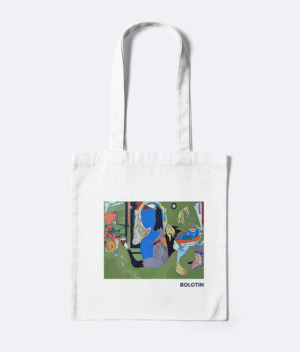 Art Tote Bag, Original Artwork on a Tote Bag