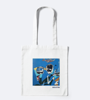 Art Tote Bag, Original Artwork on a Tote Bag