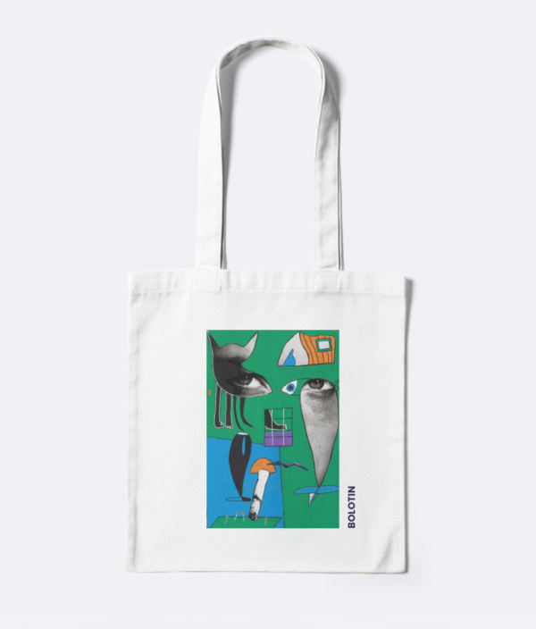 Art Tote Bag, Original Artwork on a Tote Bag