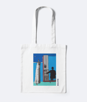 Art Tote Bag, Original Artwork on a Tote Bag