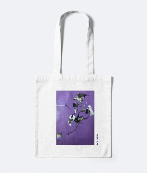 Art Tote Bag, Original Artwork on a Tote Bag
