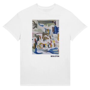 Art T-Shirt, Art Tshirt, Original Painting on a Tshirt