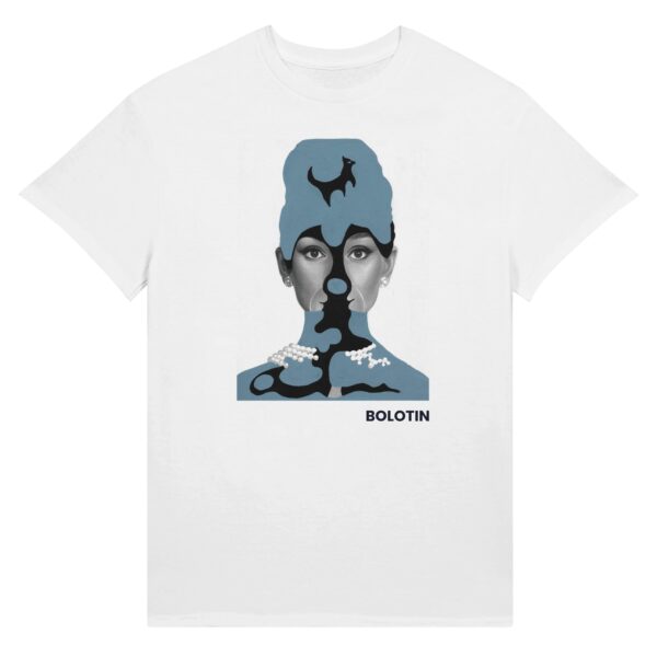 Audrey Hepburn T-Shirt, Art Tshirt, Original Painting on a Tshirt