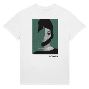 Audrey Hepburn T-Shirt, Art Tshirt, Original Painting on a Tshirt