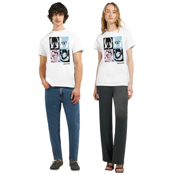 Audrey Hepburn T-Shirt, Art Tshirt, Original Painting on a Tshirt