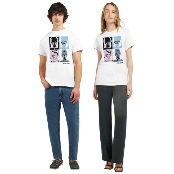 Audrey Hepburn T-Shirt, Art Tshirt, Original Painting on a Tshirt