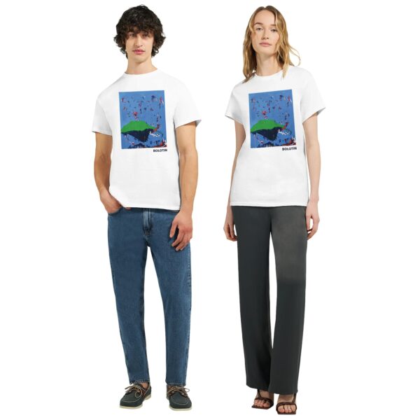 Art T-Shirt, Art Tshirt, Original Painting on a Tshirt