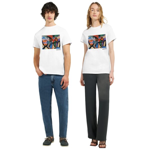 Art T-Shirt, Art Tshirt, Original Painting on a Tshirt