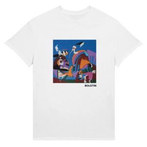 Art T-Shirt, Art Tshirt, Original Painting on a Tshirt