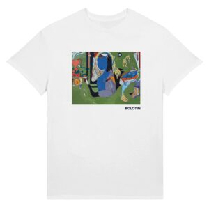 Art T-Shirt, Art Tshirt, Original Painting on a Tshirt