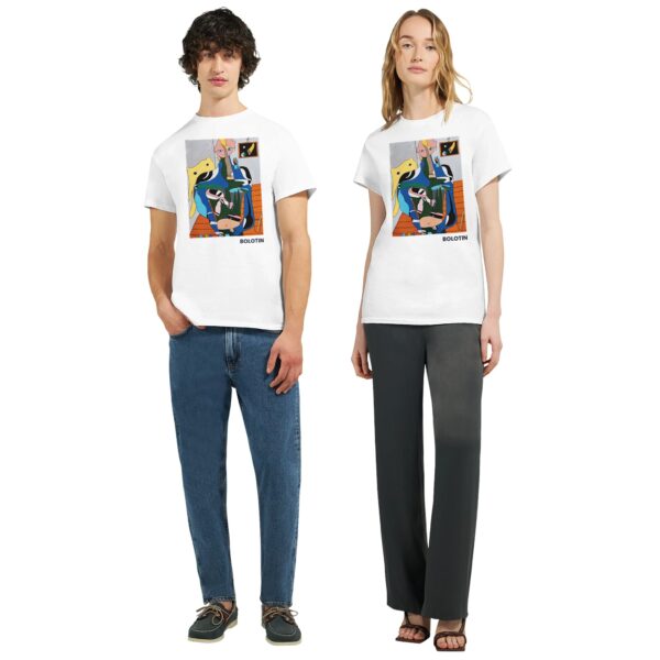 Art T-Shirt, Art Tshirt, Original Painting on a Tshirt
