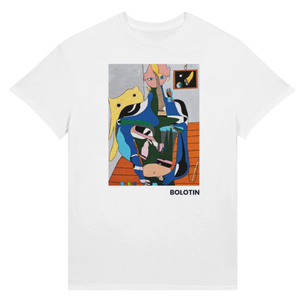 Art T-Shirt, Art Tshirt, Original Painting on a Tshirt