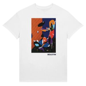 Art T-Shirt, Art Tshirt, Original Painting on a Tshirt