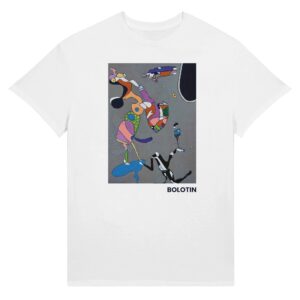 Art T-Shirt, Art Tshirt, Original Painting on a Tshirt