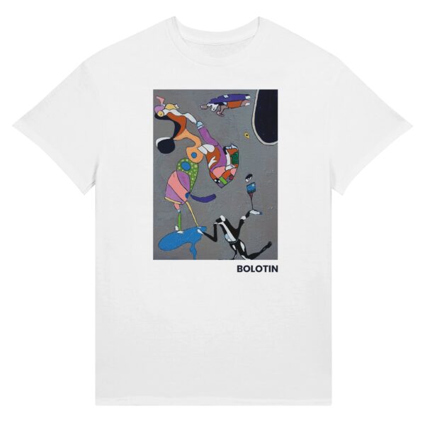 Art T-Shirt, Art Tshirt, Original Painting on a Tshirt