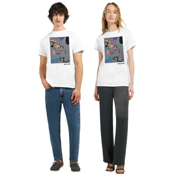 Art T-Shirt, Art Tshirt, Original Painting on a Tshirt