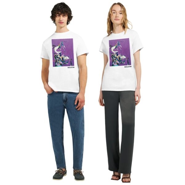 Art T-Shirt, Art Tshirt, Original Painting on a Tshirt