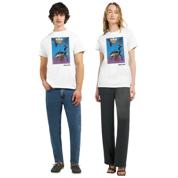 Art T-Shirt, Art Tshirt, Original Painting on a Tshirt