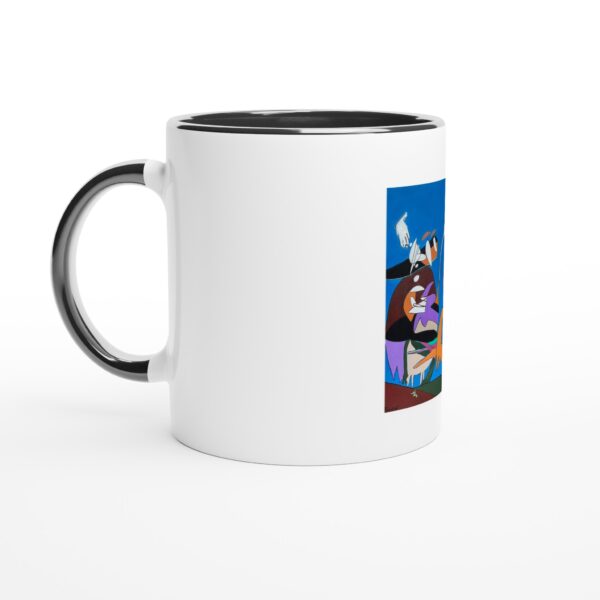 Art Mug, Ceramic Mug, Original Artwork on a Mug